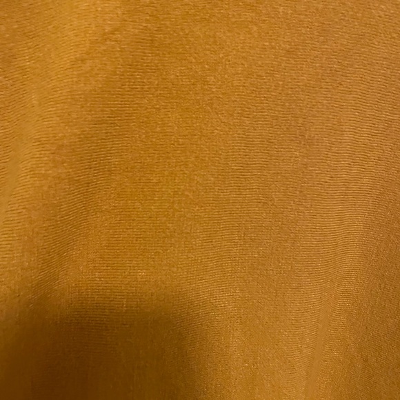 EUC LOFT mustard lightweight high low sweater - Picture 2 of 5